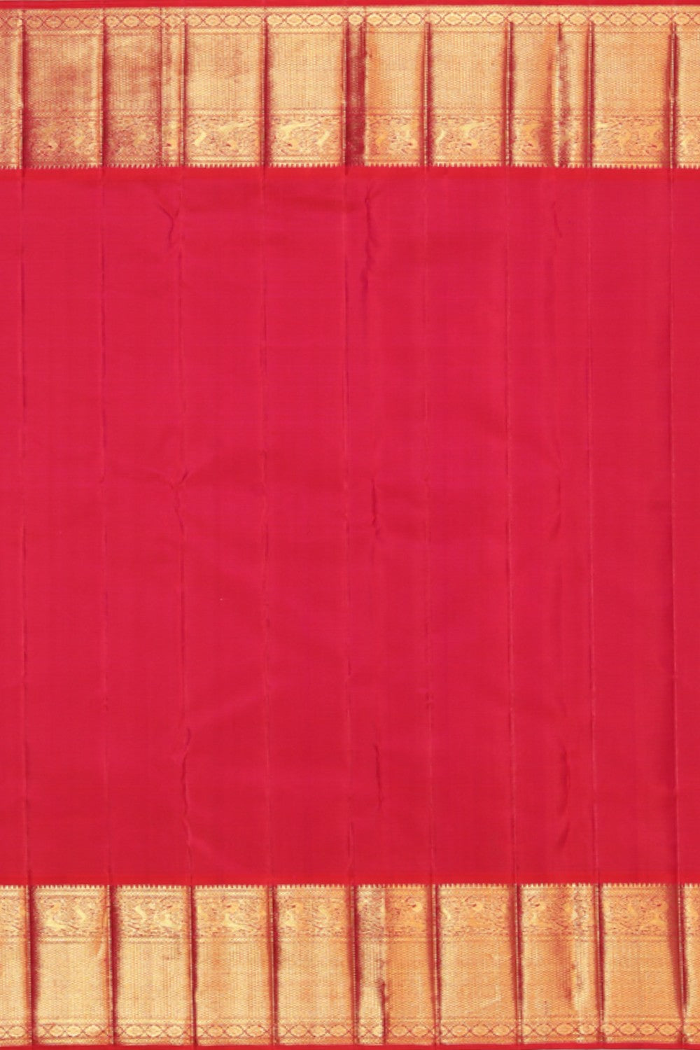 Image of Kanjivaram Silk Mint-Green Saree